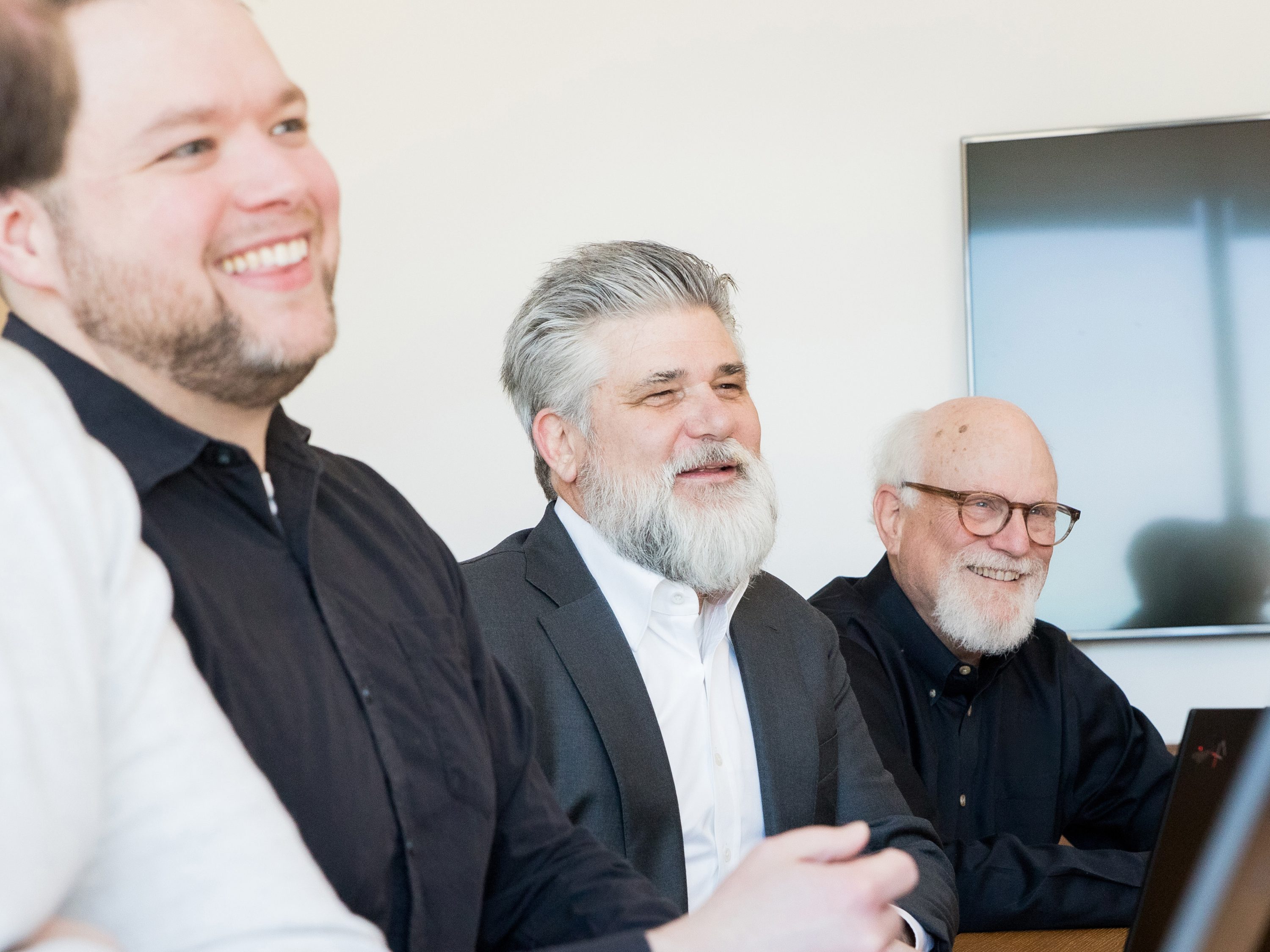 People talking in a meeting