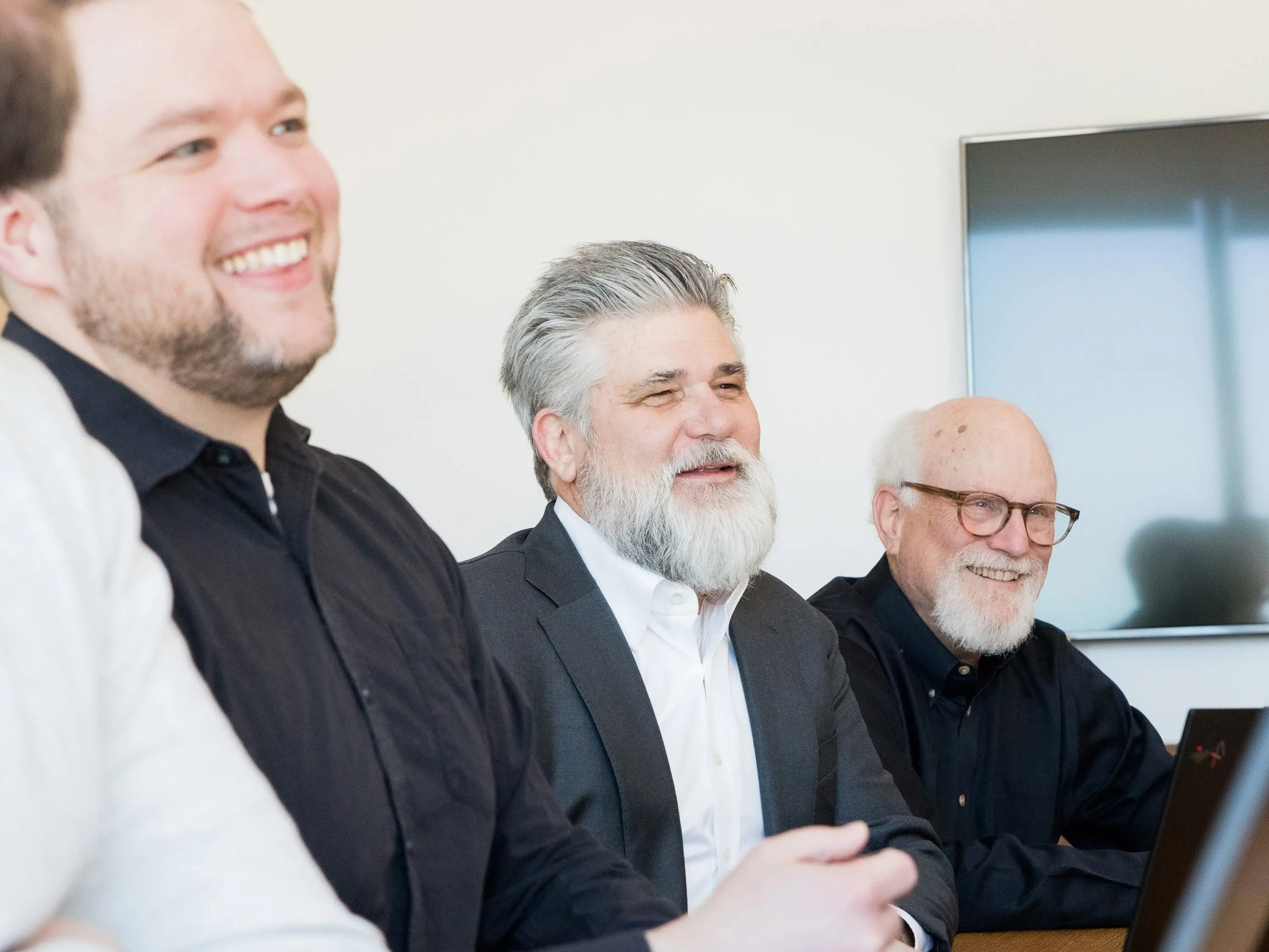 People talking in a meeting